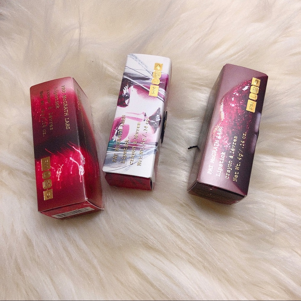 PAT Mcgrath Labs lipsticks bundle